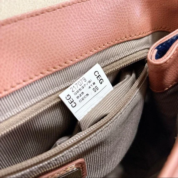 Furla Tricolor Crossbody Bag in Cream, Navy, and Brown - Picture 16 of 16